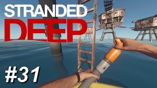 STRANDED DEEP 31 Mehrstöckig bauen GameplayGermanDeutsch [upl. by Aihseym41]