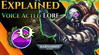 Mortarion  Complete Story  Voice Acted 40k Lore  Entire Character History [upl. by Aistek]