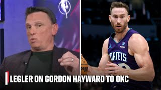 Tim Legler is a BIG GORDON HAYWARD GUY 👏 Woj amp Bobby Marks like Hayward in OKC  Woj Pod [upl. by Haiacim]