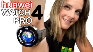 IMPRESIONANTE Huawei Watch 4 PRO con SUPER pantalla y MÁS [upl. by Tnarb212]