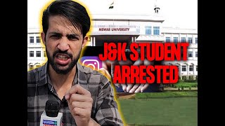 JampK student arrested expelled from Rajasthan’s Mewar University over objectionable post [upl. by Lehcyar925]