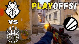 PLAYOFFS BIG vs G2  HIGHLIGHTS  ESL Pro League Season 19 l CS2 [upl. by Roddy]