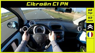 Citroën  C1 PN  2013  Onboard POV test drive [upl. by Benni]