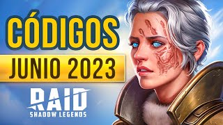 Nuevo🌞 Códigos promocionales de Raid Shadow Legends🍀Junio de 2023🍀español [upl. by Adnauq]