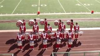 Arcadia High School Drumline  2018 Pasadena Bandfest [upl. by Aydidey70]