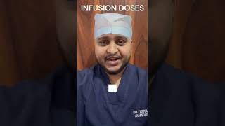 Infusion Dose of Norad Adr Dopa Dobuta vasopressin shorts doctor h nurse icu hospital [upl. by Yelir]