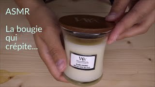 ASMR ✨ La bougie qui crépite 😌 [upl. by Goerke627]