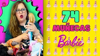 Más de 70 Muñecas Barbie 😱 Mi colección de recuerdos 🩷 [upl. by Romelda]