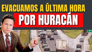 ME TOCÓ EVACUAR ANTE AMENAZA DE VIENTOS DE MÁS DE 120 MPH DE HURACÁN MILTON [upl. by Enined]