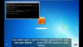 Reset Windows 7 Password Without CD Or Software [upl. by Enelrac]