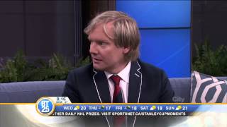 Nova Scotian actor Jonathan Torrens tells us about his new TV show “Game On” [upl. by Hannavahs264]