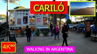 4K⁶⁰ 🚶  👉 CARILÓ ☀️ walk  ARGENTINA  Walking tour  TRAVEL  Vlog 🌟 [upl. by Halimaj656]