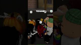 BADDIE PARTY gone WRONG in DA HOOD voice chat 😱roblox shorts [upl. by Marris]