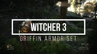 Witcher 3 Griffin armor Set [upl. by Mountford]