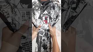 Japan X Captain Tsubasa Soccer Jersey 2023 From Gogoalshopse [upl. by Philbo]