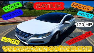 Volkswagen Passat CC 20 TDI Detaylı İnceleme ve Test Sürüşü  2011 Model Satılık  DOSTA GİDER [upl. by Jemmie]