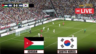 البث المباشر لمباراة الاردن وكوريا الجنوبية jordan vs south korea live streaming  محاكاة لعبة فيديو [upl. by Revlys811]