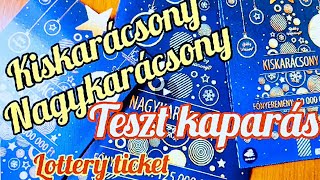 Kiskarácsony  Nagykarácsony próba kaparás [upl. by Nilpik]