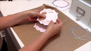 Shaped Easel Card Tutorial amp Card Share [upl. by Lauter989]