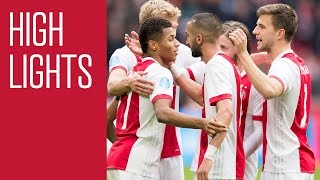 Highlights Ajax  sc Heerenveen [upl. by Naivatco1]