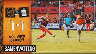 🍧 Toetje Open Dag tegen Belgen eindigt gelijk  Samenvatting FC Volendam  Deinze 1  1 [upl. by Idna844]