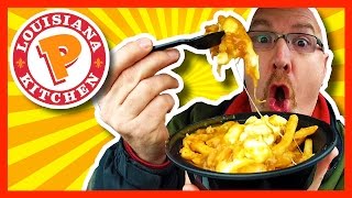 Popeyes Louisiana Kitchen Cajun Poutine Review [upl. by Alyworth]