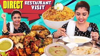 First Time Restaurantகே போய் Food Tasting  Egmore Mirchi Express  Hemas Diary [upl. by Nazus]