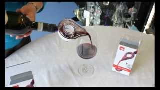 VacuVin Wine Pourer Video  Wineware [upl. by Nyrret249]