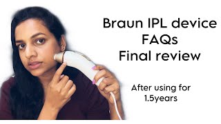 Braun Silk Expert Pro 5 IPL Does it Work  One Year Later [upl. by Colman287]