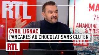 Cyril Lignac  pancakes au chocolat sans gluten [upl. by Eddra143]