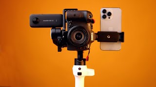 Allinone Gimbal for Camera Smartphone and GoPro  Moza Aircross S [upl. by Arised]