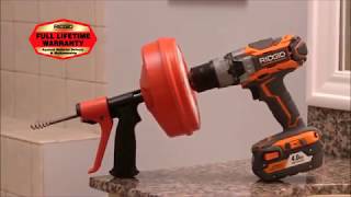 Hoe gebruik je de RIDGID Power Spin ontstopper [upl. by Esau]