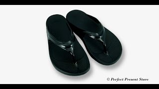 OOFOS Sandals  Black OOlala Sandals [upl. by Enayd]