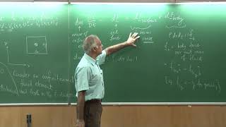 Lecture10 Differential form of momentum eqnderivation Fluid Mech amp Rate Procs by Sanjay Mittal [upl. by Yelrak]