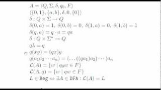 Notations for DFA and NFA 1 [upl. by Sells]