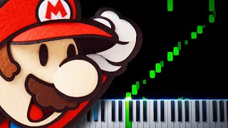 Spectacular Finale from Paper Mario Sticker Star  Piano Tutorial [upl. by Schapira]