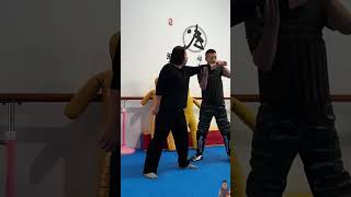 Kick your opponent in the knee when youre bullied kungfuskills martialarts [upl. by Schoenburg711]