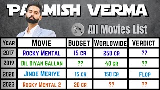 Parmish Verma Box Office Collection Hit and Flop Blockbuster All Movies List 💥🔥 Filmy Aulakh [upl. by Gnaoh]