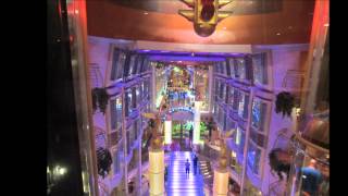 FREEDOM OF THE SEAS  AROUND THE SHIP  MAY 2012  WESTERN CARIBBEAN [upl. by Airbma296]