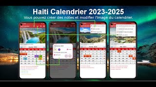 Haiti Calendrier 2024 [upl. by Arhna]