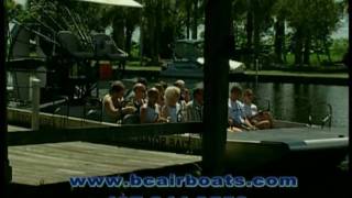 Orlando Florida Closest Airboat ToursBoggy Creek Airboat Rides Video [upl. by Analla317]