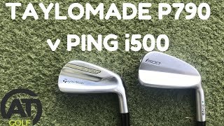 PING i500 IRON v TAYLORMADE P790 IRON HOLLOW HEADED IRON BATTLE [upl. by Mcloughlin440]