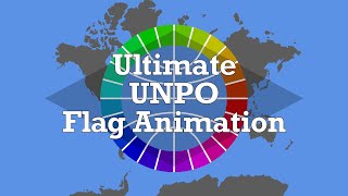 Ultimate UNPO Flag Animation [upl. by Aehtorod]