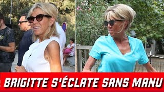 Brigitte Macron en Mode Vacances à Brégançon  Découvrez Ses Looks Éblouissants  👗☀️ [upl. by Isayg]