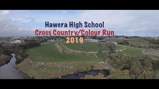 Hawera High School cross country and colour run 2019 [upl. by Eenej]