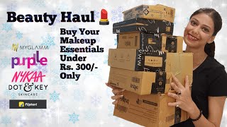 Beauty Haul 2023  Affordable Makeup Haul Under Rs 300  Spaul Beauty [upl. by Lerrej234]