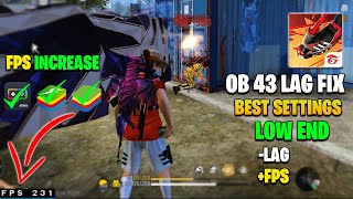 MSI 5 Emulator Free Fire OB43 Lag Fix Settings  Free Fire pc Best Low End Emulator Settings 2024 [upl. by Cathyleen]