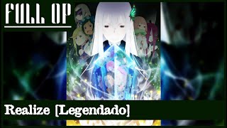 ReZero S2 Opening Full『 Realize 』Legendada PTBR [upl. by Ilatfen]