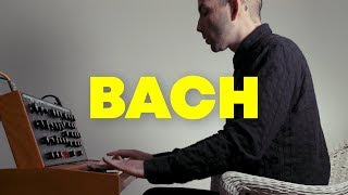 Bach Cello Suite No1 Courante on Moog Synthesizer [upl. by Lleoj]