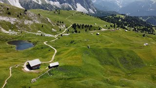 Val Gardena  Bolzano  Video con Commento Audio [upl. by Llemert]